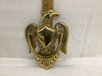 BRASS EAGLE DOOR KNOCKER