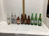 COLLECTION OF VINTAGE POP & BEER BOTTLES