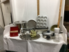 LARGE BOX OF KITCHEN/BAKEWARE ITEMS