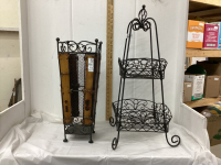 METAL FRUIT HOLDER & METAL UMBRELLA STAND