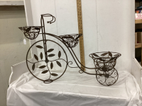 3 BASKET “BIKE” PLANT HOLDER