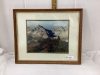 FRAMED MOUNTAIN PHOTOGRAPH