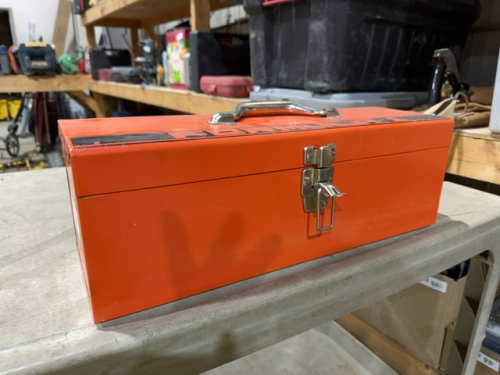 Formula one steel toolbox