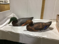 (2) DURADUCK RUBBER DECOY DUCKS