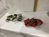 (2) JADA TOYS MODEL CARS - 1934 FORD & 1963 CHEV CORVETTE - 2