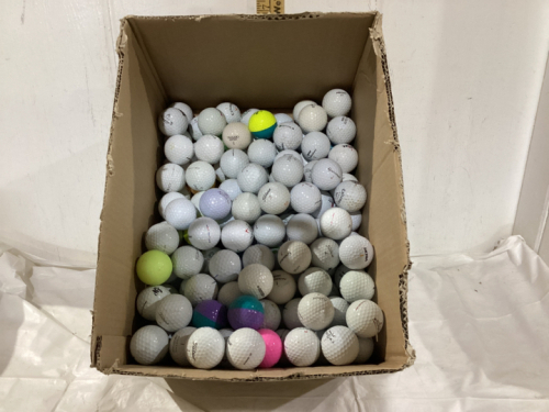 BOX OF GOLF BALLS