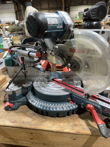 Bosch 4410 L 10 inch dual bevel slide mitre saw