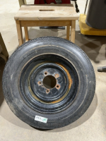 12 inch high-speed trailer tire on rim