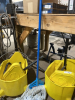 Two rolling mop, buckets, and mop - 2