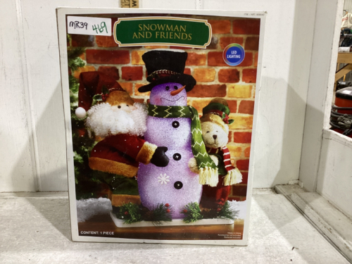 SNOWMAN & FRIENDS CHRISTMAS DECOR