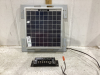 SMALL SOLAR PANEL W/CONTROL PANEL