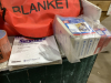 FIRST AID ITEMS - FIRE BLANKET, EYE WASH ITEMS, GAUZE, SPLINT, BANDAGES - 2