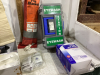 FIRST AID ITEMS - EYE WASH STATION, FIRE BLANKET, FIRST AID BOX W/ GAUZE ETC - 3