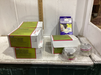 (5) BOXES W/ RESPIRATOR CARTRIDGES & LENS WIPES