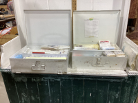 (2) FIRST AID BOXES W/ CONTENTS