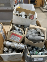 Eight boxes of explosion proof electrical conectors