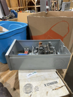 New metre box with used connecter