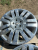 Ford five bolt Polished aluminum rims - 4