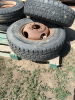 Pallet of mixed tires and rims - 2