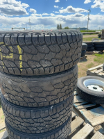 4 Truck tires on Dodge aluminum rims