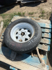 One15 inch trailer, tire and rim