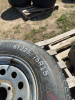 ( 2 ) 15 inch trailer tires on rims - 2