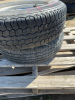 ( 2 ) 15 inch trailer tires on rims - 4