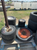 Pallet of mixed garden tractor tires - 2