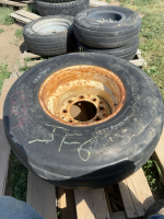 One implement tire and rim