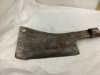 ANTIQUE MARK #10 LARGE MEAT CLEAVER - 2