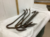 BUNDLE OF (7) ANTIQUE HOOKS - 2