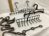 FLAT OF ANTIQUE SMOKING HOOKS, & DIFFERENT STYLE HOOKS - 3