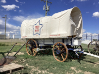 AUTHENTIC PRAIRIE SCHOONER WAGON