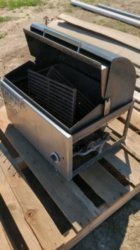 Small table top gas BBQ