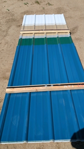 Assorted lengths Steel siding