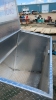 Aluminum cabinet for garbage cans - 2