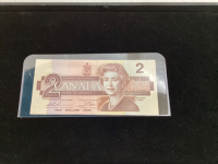 1986 CANADIAN $2 BILL