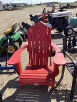 PLASTIC ADIRONDACK CHAIR