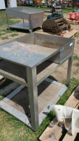 Part washer stand