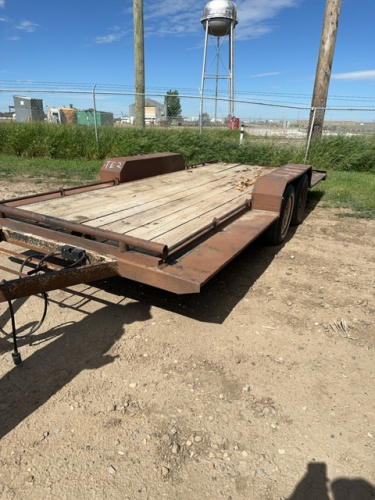 16 foot tandem axle trailer