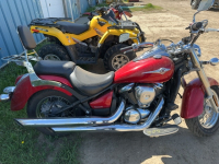 2010 Kawasaki Vulcan motorcycle