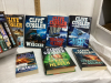 (2) BOXES W/ CLIVE CUSSLER NOVELS - 3