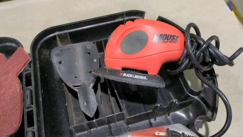 BLACK+DECKER MOUSE SANDER POLISHER