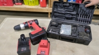 JOBMATE 18V DRILL- 2 BATTERIES NO CHARGER