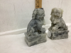 LION LIKE - STONE BOOKENDS - 2