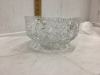 PINWHEEL CRYSTAL BOWL W/ 3 LEGS - 2