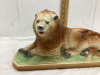 VINTAGE CHALKWARE LION - 2