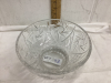 PINWHEEL CRYSTAL PEDESTAL BOWL - 2