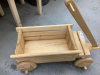 WOOD DECORATIVE CART - PLANTER - 2