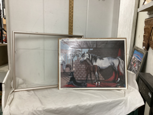 TRACY SHWAK ANDERSON HORSE PRINT - WITH FRAME